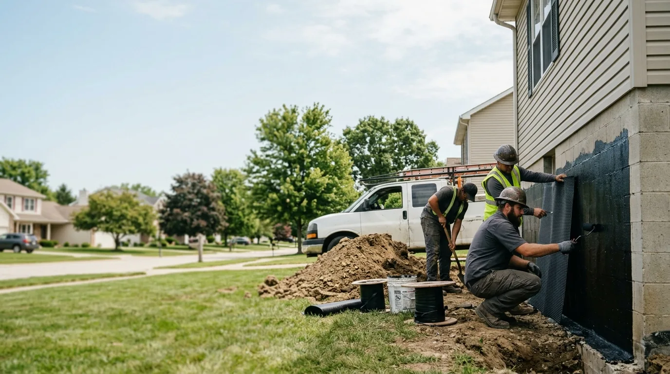 Basement Waterproofing in New Washington, OH near me